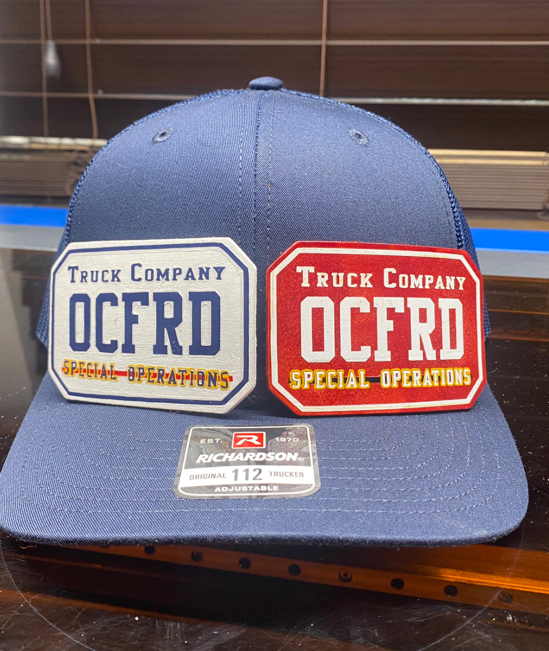 Three Liners Leather Custom Patch Hats