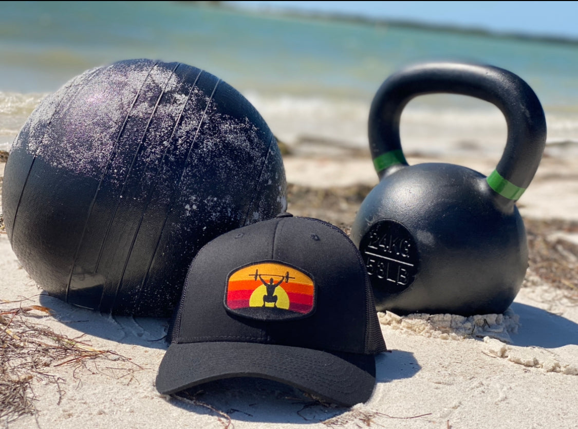 Overhead Squat Sunset Crossfit