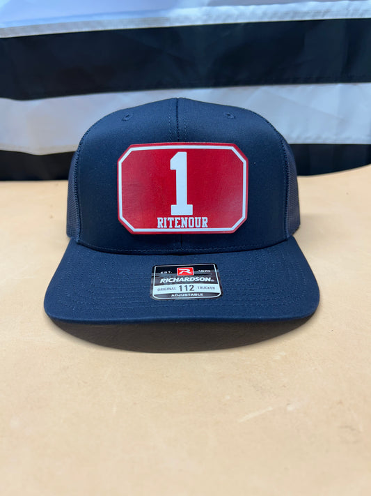 2 Liner Leather Passport Hat